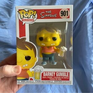 Funko POP! Television The Simpsons Barney Gumble #901